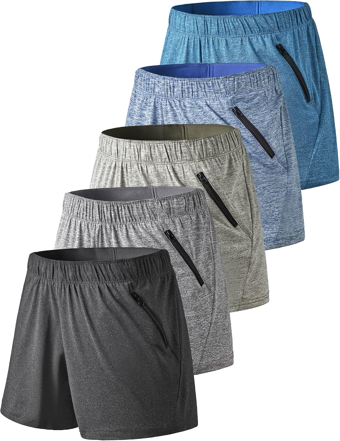 Liberty Imports 5-Pack Lounge Shorts