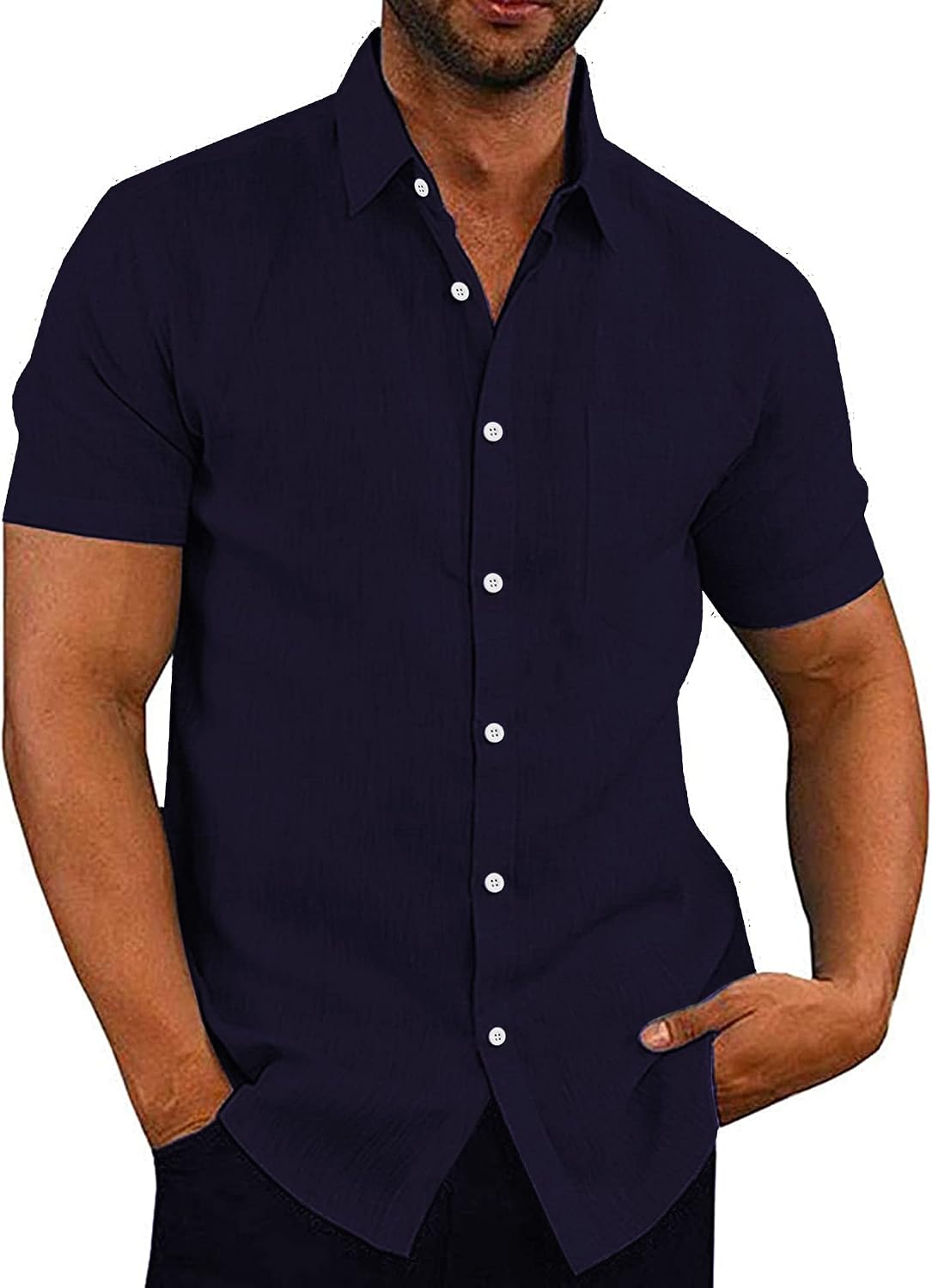 COOFANDY Men's Casual Button Down Shirt