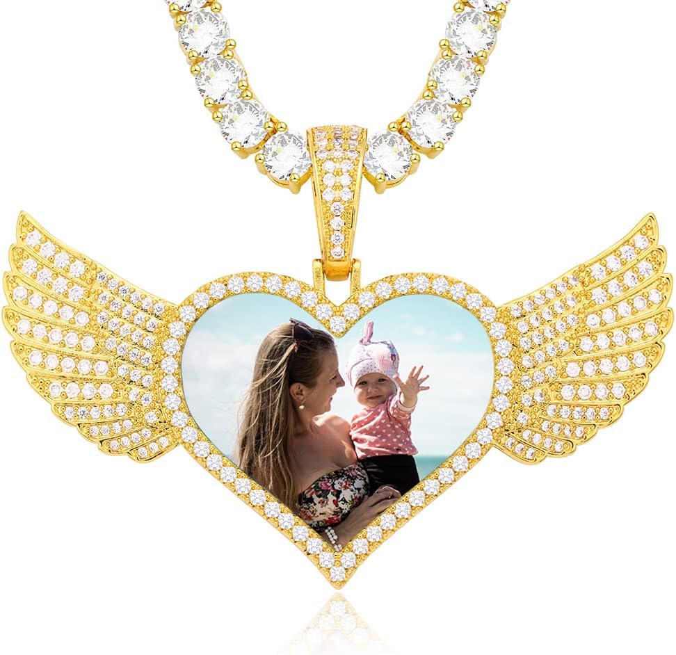 YIMERAIRE Customized Picture Necklace