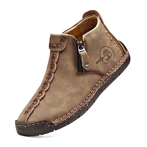 alcubieree Zipper Gum-Rubber Ankle Boot