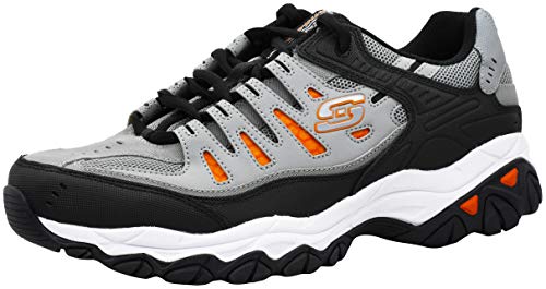 Skechers Men's Afterburn Memory Fit Lace-up Sneaker (Premium Option)