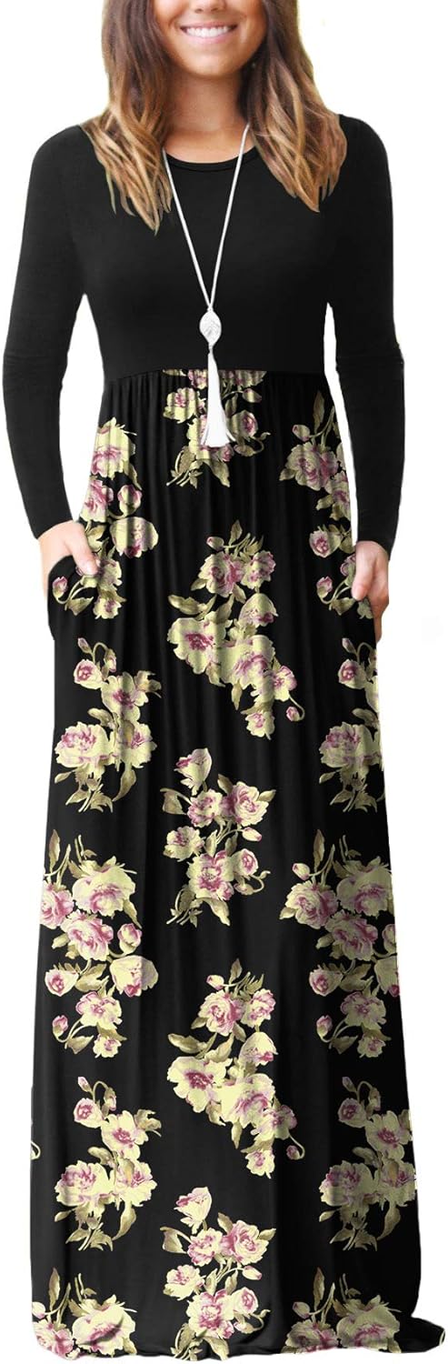 VIISHOW Long Sleeve Loose Maxi