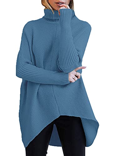 ANRABESS Oversized Turtleneck