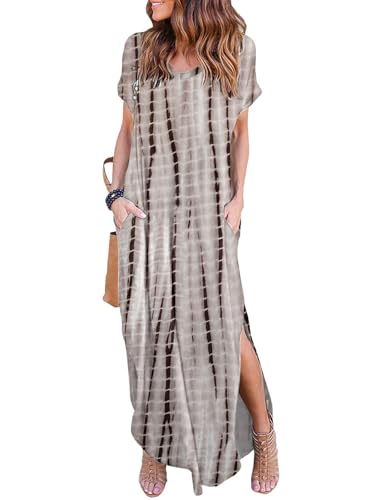 HUSKARY Casual Split Maxi