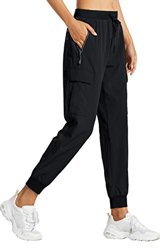 Libin Women's Cargo Joggers Lightweight Quick Dry Hiking Pants Athletic Lounge Casual Travel