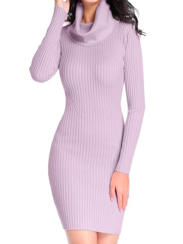 v28 Ribbed Knit Fitted Midi (Cowl)