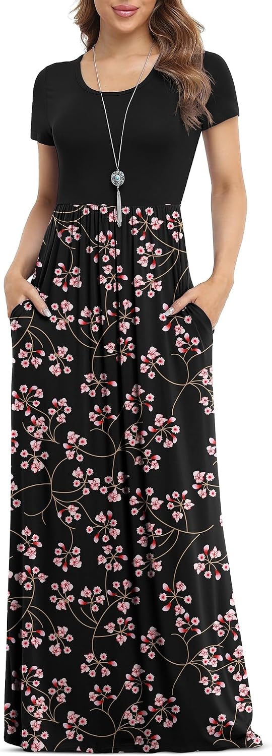 VIISHOW Floral Maxi Dress