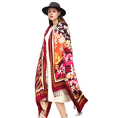 DANA XU 100% Merino Wool Shawl
