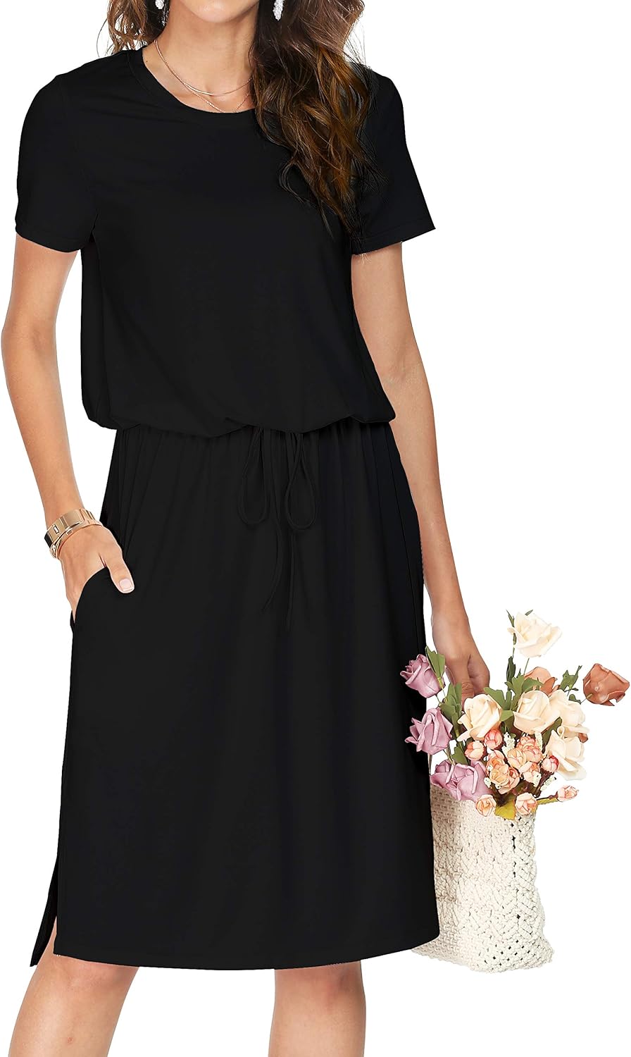 Simier Fariry Knee Length Travel Dress