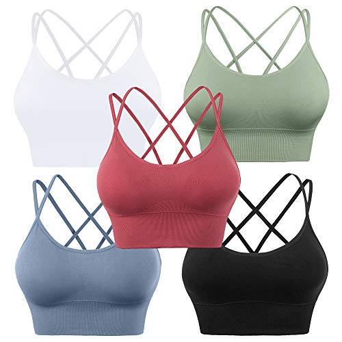 Evercute Cross Back Sport Bra (Top Pick)