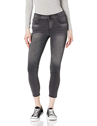 WallFlower Jeans for Women Flirty Curvy Skinny Jeans High Rise Insta Stretch Denim in Standard and Plus Size, Juniors Jeans