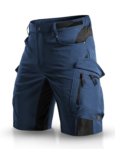 XKTTAC Men's Outdoor Quick Dry Lightweight Stretchy Shorts for Hiking, Tactical, Camping, Travel with 6 Pockets