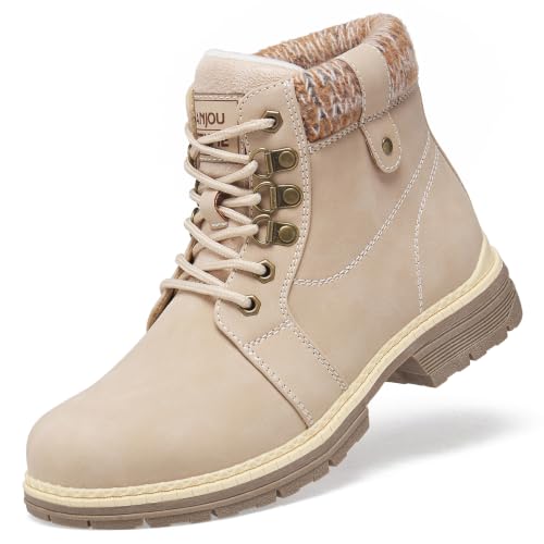 ANJOUFEMME Casual Winter Hiking Boots
