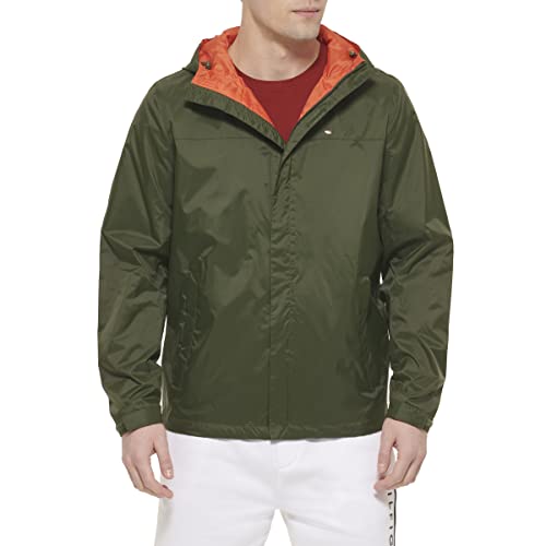 Tommy Hilfiger Lightweight Waterproof Hooded Jacket