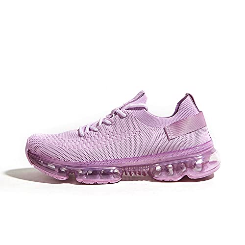 LUCKY STEP Women Air Cushion Fashion Sneakers Breathable Casual Comfortable Lightweight Walking Shoes