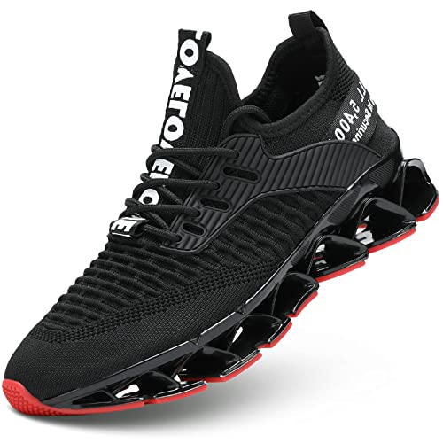 Men's Running Shoes Blade Tennis Walking Fashion Sneakers Breathable Non Slip Gym Sports Work Trainers