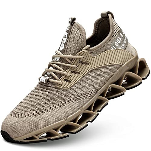 Men's Running Shoes Blade Tennis Walking Fashion Sneakers Breathable Non Slip Gym Sports Work Trainers