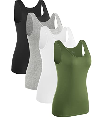 Rosyline Modal Stretch Tank (3-4 Pack)