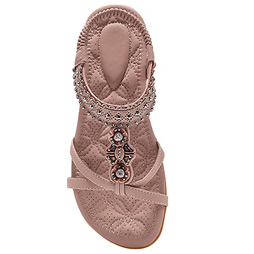 Alicegana Jeweled Comfort Sandals