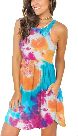 LONGYUAN Women's Summer Dress Casual Sundresses