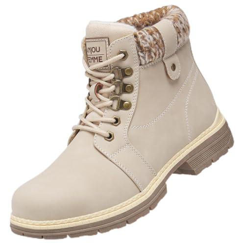 ANJOUFEMME Winter Hiking Boots (Most Reviewed)