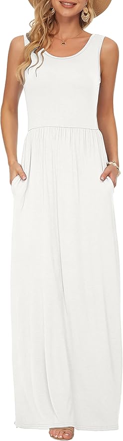 AUSELILY Sleeveless Loose Maxi (Premium)