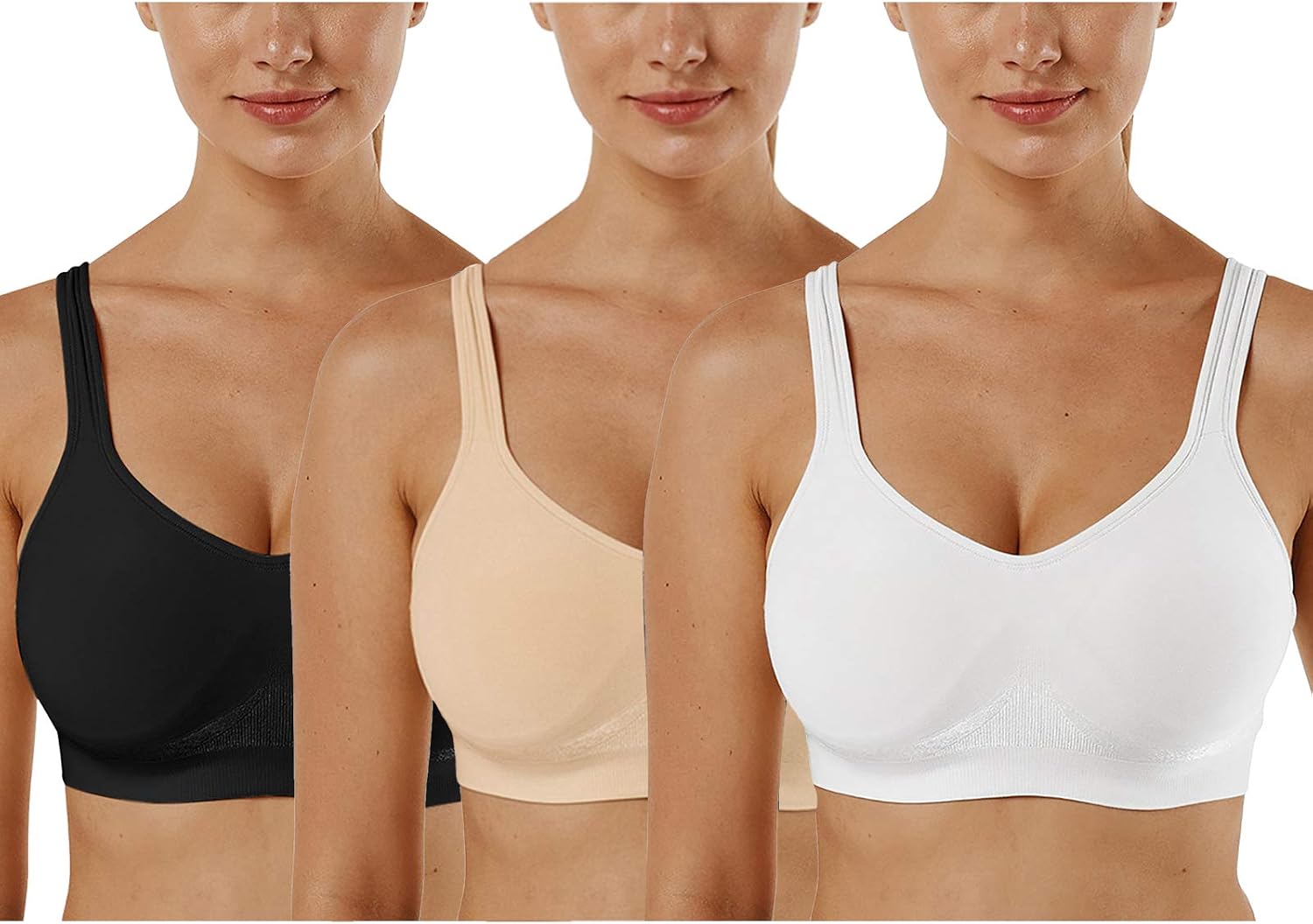 Vertvie Women's Wirefree Seamless Bra
