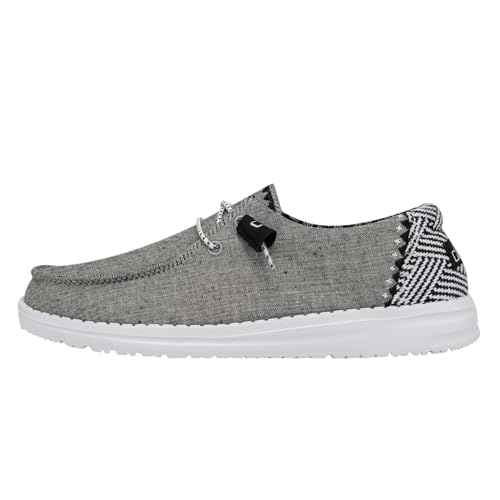 Hey Dude Women's Wendy Chambray Lace-Up Loafer