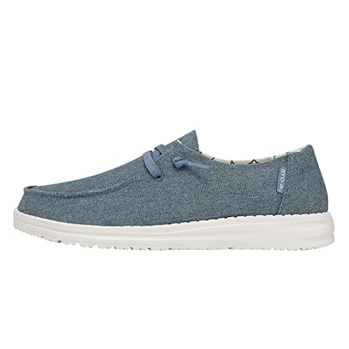 Hey Dude Girl's Wendy Youth Disco | Womens Shoes | Womens Lace Up Loafers | Comfortable & Light-Weight