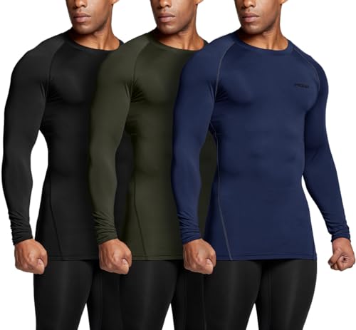 TSLA Men's UPF 50+ Compression Shirt