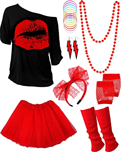 Blulu 80s Red Set