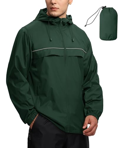 SWISSWELL Mens Waterproof Windbreaker