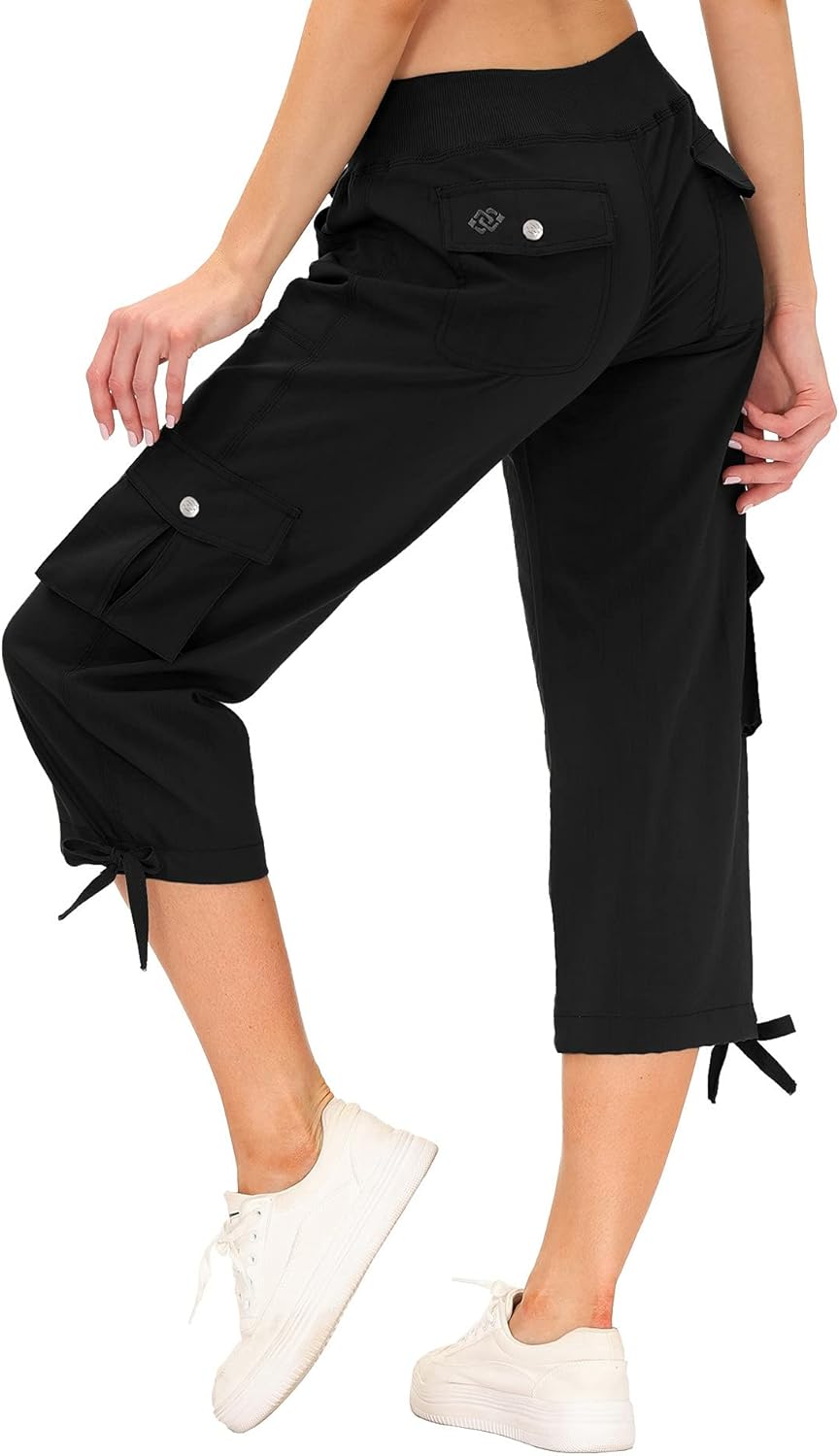 MoFiz Women's Cargo Capris