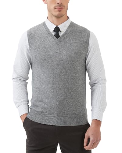 Kallspin V-Neck Wool Blend Vest