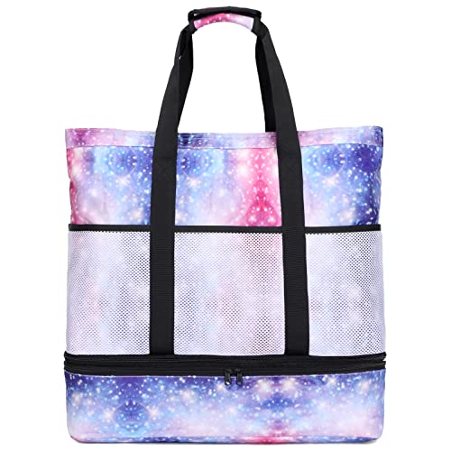 OctSky Beach Bag Women Large Waterproof Beach Tote