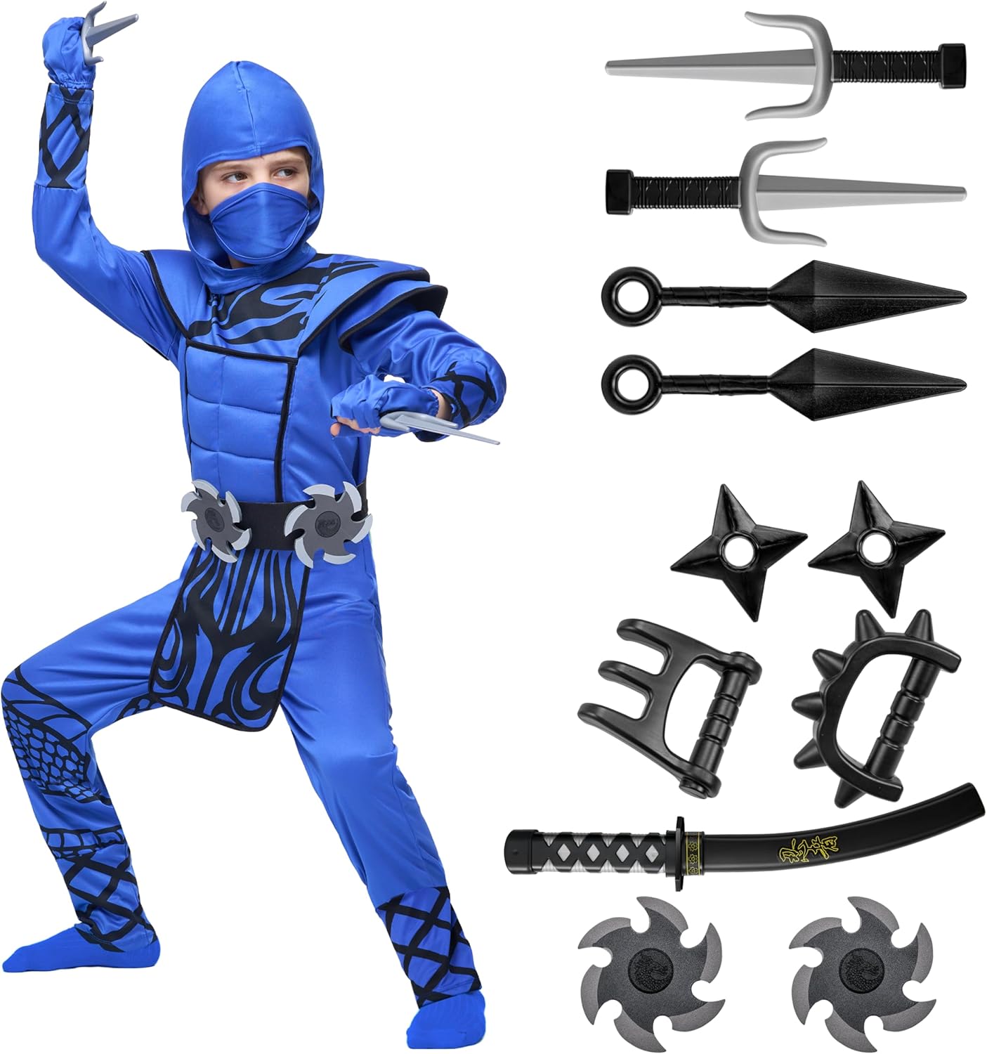 Spooktacular Creations Boys Ninja Costume