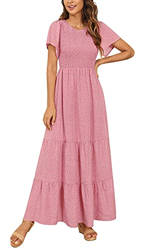 Kranda Smocked Maxi Dress
