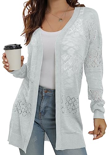 GRECERELLE Open Front Cardigan