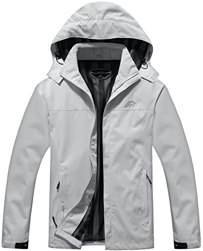 OTU Lightweight Waterproof Hooded Rain Jacket