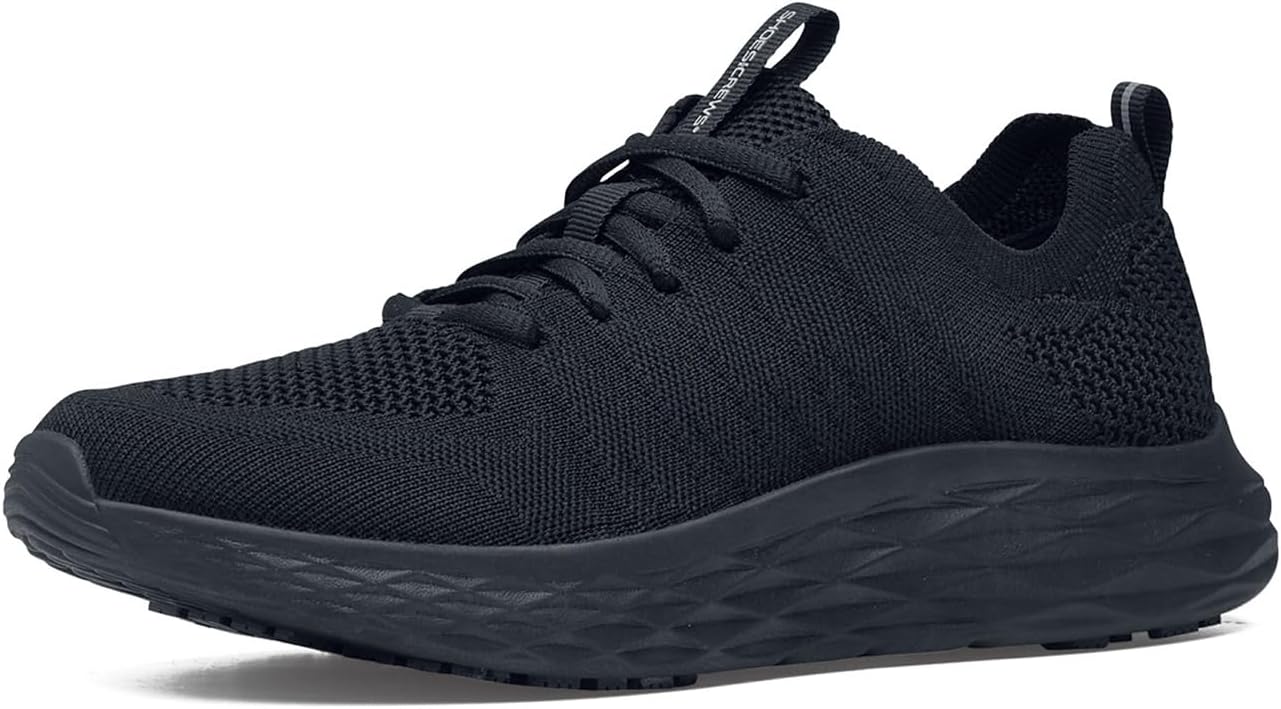 Shoes for Crews Women's Slip-Resistant Work Sneakers Comfortable, Lightweight, Water-Resistant & Breathable Non-Slip Work Shoes for Women in Food Service, Healthcare, Hospitality & More - Everlight