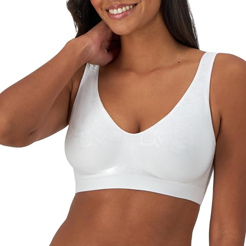 Bali Women's Wireless Bra, Comfort Revolution Seamless T-Shirt Bra, ComfortFlex Fit, Moisture-Wicking