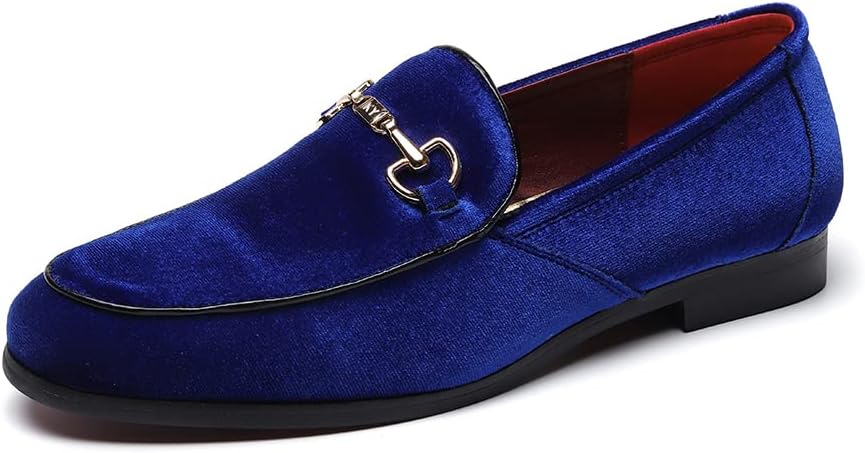 LCQL Velvet Penny Loafer