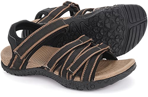 WHITIN Womens Hiking Sandals with Arch Support