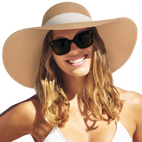 FURTALK Womens Sun Straw Hat