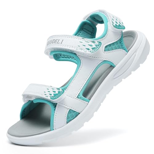 QUANDELI Women's Summer Waterproof Hiking Sandals - Comfortable, Lightweight, Open Toe Sandals for Outdoor, Beach, Travel