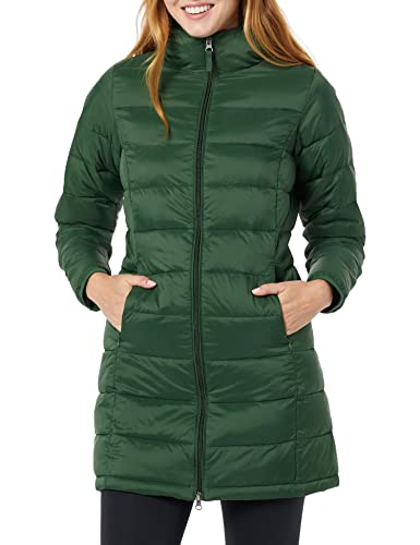 Amazon Essentials womens Lightweight Water-Resistant Packable Hooded Puffer Coat (Available in Plus Size)