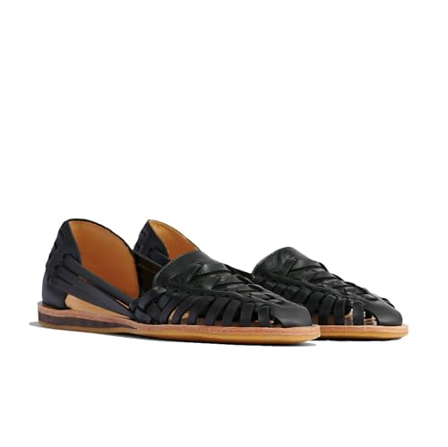 Nisolo Women's Huarache Sandals, Slip-On Comfort, Designed for Casual Everyday Wear, Handwoven & Waterproof Leather, No-Slip Sole