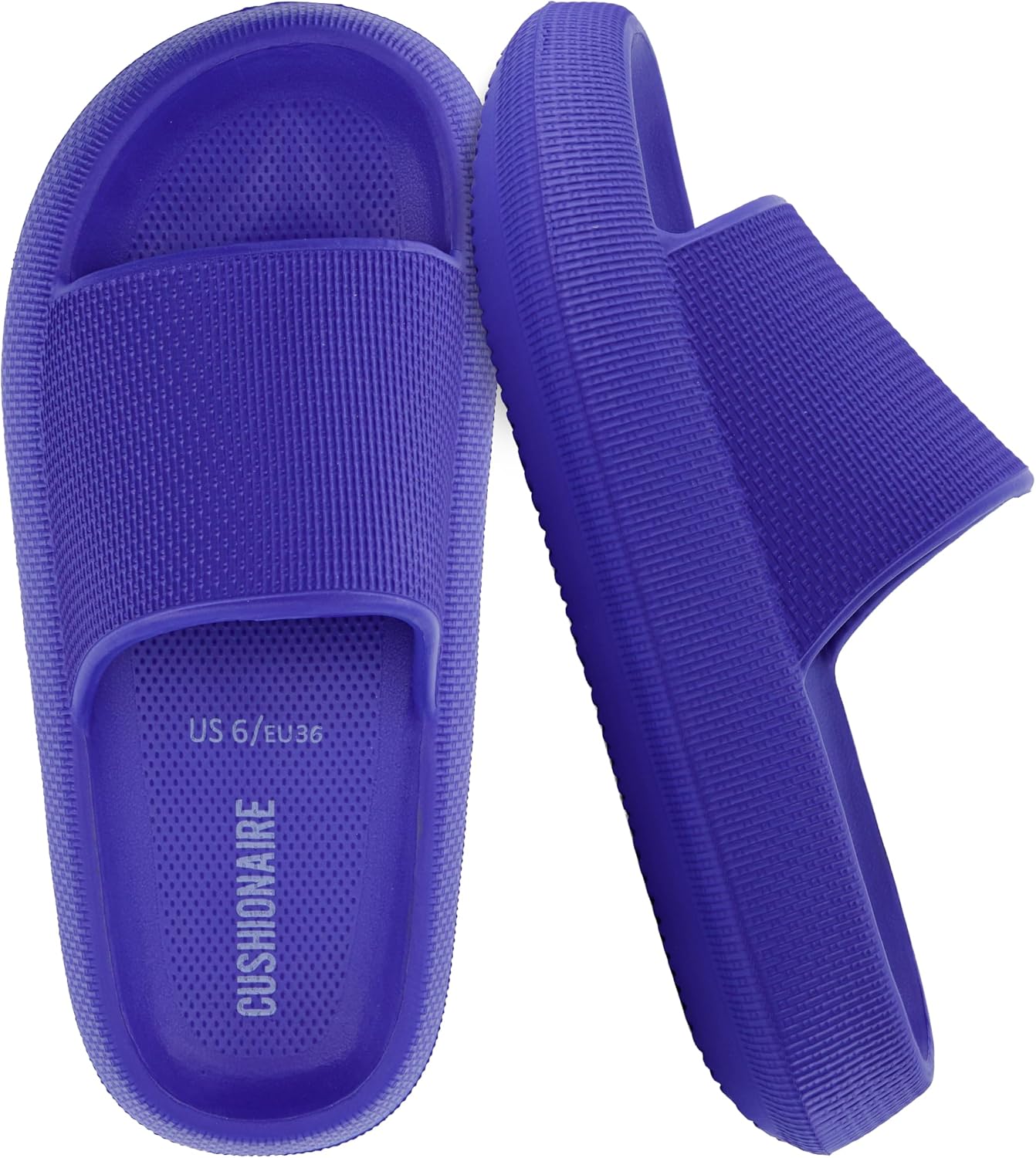 CUSHIONAIRE Feather EVA Slides