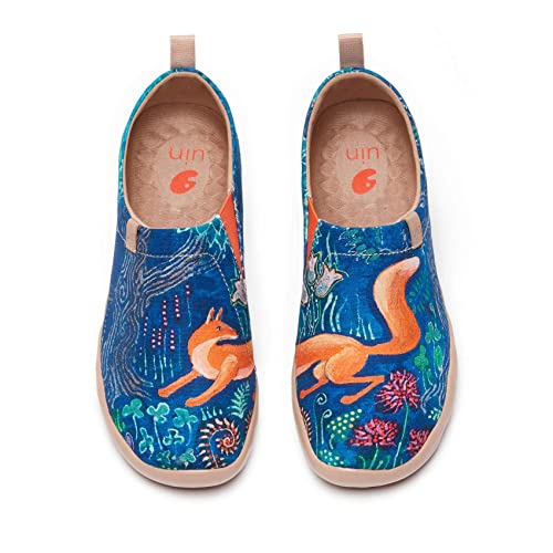 UIN Women's Art Travel Slip-On Shoes