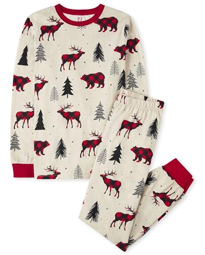 The Children's Place Buffalo Plaid PJs